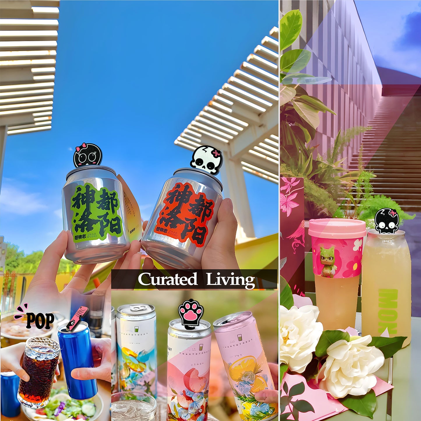CTABPALS Soda Can Opener Pop Can Tab Opener With Keychain Strap Help for Long Nails,Kids,Sore Hands,Arthritis