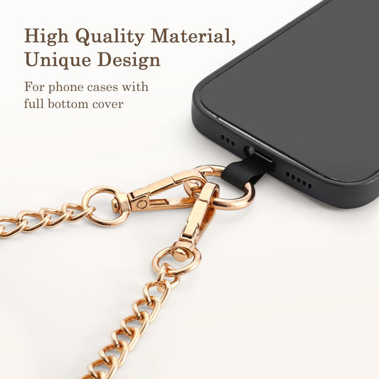 CTabPals clip and go chain phone strap with wallet crossbody-stylish