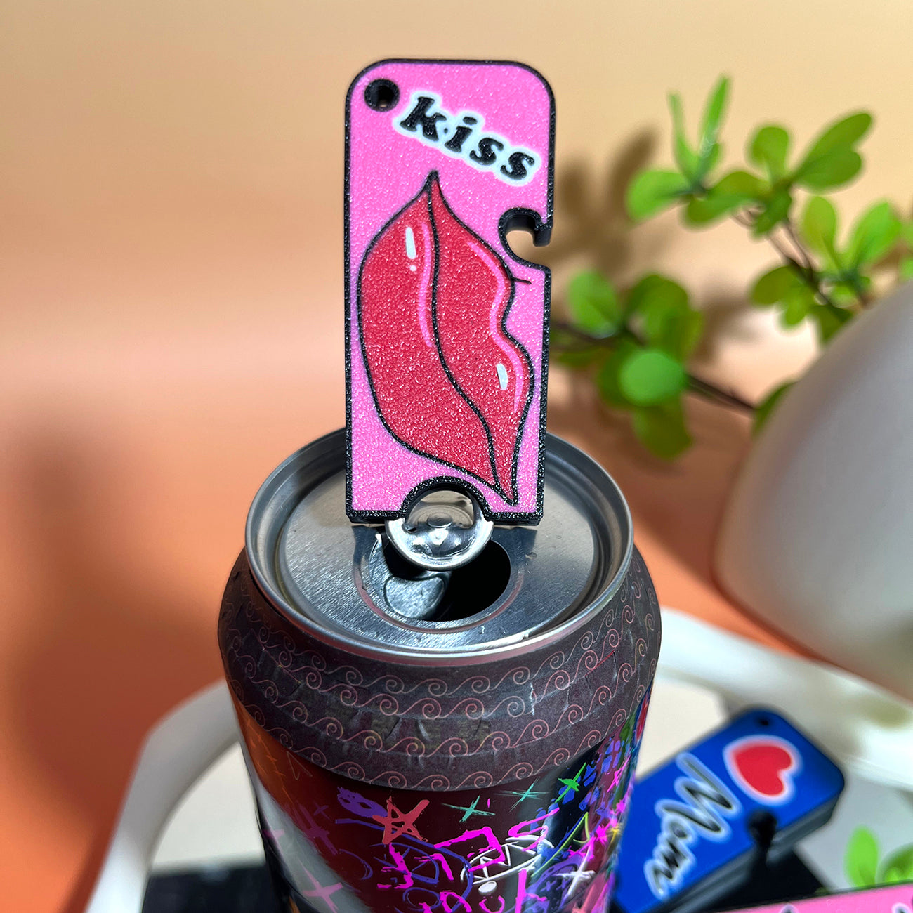 CTabPals Food Soda Can Tab Opener Keychain Help for Long nails,Sore Hands,Arthritis