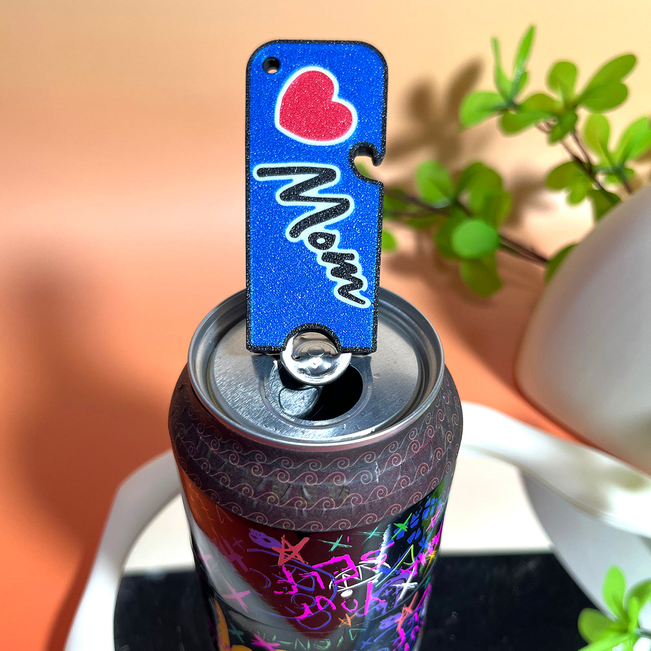 CTabPals Food Soda Can Tab Opener Keychain Help for Long nails,Sore Hands,Arthritis